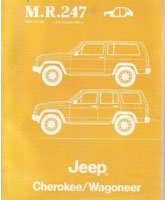 1988 Jeep Cherokee Body Shop Service Repair Manual