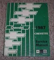 1987 Chevrolet Chevette Service Manual