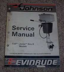 1987 Johnson Evinrude 1.2 HP Colt & Junior Models Service Manual