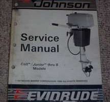 1987 Johnson Evinrude 4 HP Models Service Manual