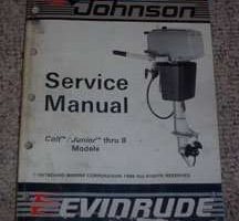 1987 Johnson Evinrude 6 HP Models Service Manual