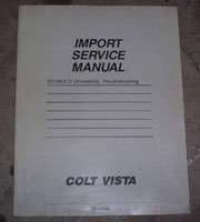 1987 Plymouth Colt Vista ECI-Multi Driveablity Troubleshooting Service Manual