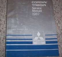 1987 Mitsubishi Cordia & Tredia Service Manual