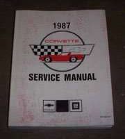 1987 Chevrolet Corvette Service Manual