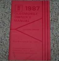 1987 Oldsmobile Custom Cruiser Owner's Manual