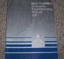 1987 Mitsubishi Galant ECI-Turbo Driveablity Troublshooting Manual