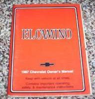1987 Chevrolet El Camino Owner's Manual