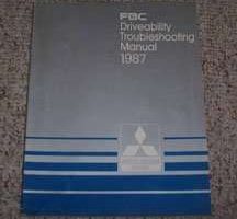 1987 Mitsubishi Mirage FBC Driveablity Troublshooting Manual