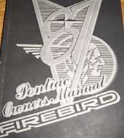 1987 Pontiac Firebird & Trans Am Owner's Manual