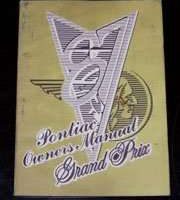 1987 Pontiac Grand Prix Owner's Manual