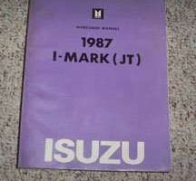 1987 Isuzu I-Mark Service Manual