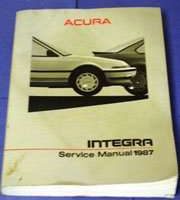 1987 Acura Integra Service Manual