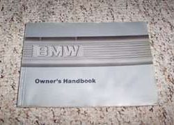 1987 BMW L6, M6 & 635CSi Owner's Manual