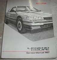 1987 Acura Legend Coupe Service Manual