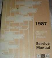 1987 Chevrolet Kodiak Medium Duty Truck Service Manual