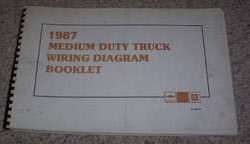 1987 Chevrolet Medium Duty Truck Large Format Electrical Wiring Diagram Manual