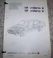 1987 Alfa Romeo Milano V6 2.5 & 3.0 Service Manual