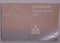 1987 Mitsubishi Mirage Owner's Manual