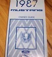1987 Ford Mustang Owner's Manual