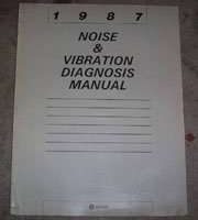 1987 Plymouth Colt Vista Noise & Vibration Diagnosis Manual