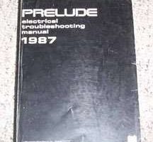 1987 Honda Prelude Electrical Troubleshooting Manual