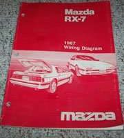 1987 Mazda RX-7 Wiring Diagram Manual