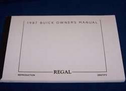 1987 Buick Regal, Grand National Owner's Manual
