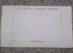 1987 Buick Riviera Owner's Manual