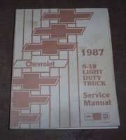 1987 Chevrolet S-10 & S-10 Blazer Service Manual