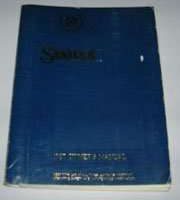 1987 Cadillac Seville Owner's Manual