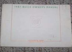 1987 Buick Skyhawk Owner's Manual