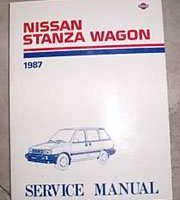 1987 Nissan Stanza Wagon Service Manual