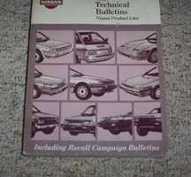 1987 Nissan Stanza Technical Bulletins Manual