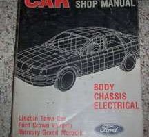 1987 Ford Country Squire Body, Chassis & Electrical Service Manual