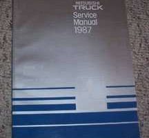 1987 Mitsubishi Truck Service Manual