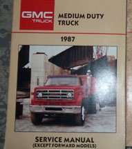 1987 GMC Medium Duty Truck Service Manual
