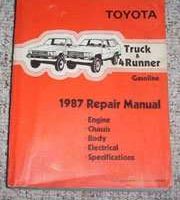 1987 Toyota Truck & 4Runner Gasoline Service Repair Manual