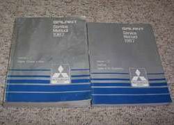 1987 Mitsubishi Galant Service Manual