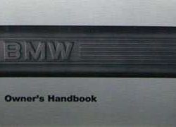 1987 BMW M3 Owner's Manual