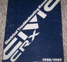1988 Honda Civic CRX Electrical Troubleshooting Manual