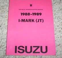 1989 Isuzu I-Mark Electrical Wiring Diagram Troubleshooting Manual