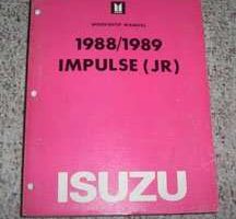 1989 Isuzu Impulse Service Manual