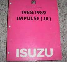1988 Isuzu Impulse Service Manual