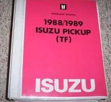 1988 Isuzu Pickup Service Manual