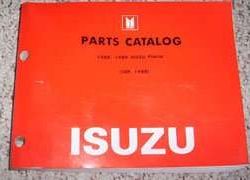 1988 Isuzu Pickup Parts Catalog