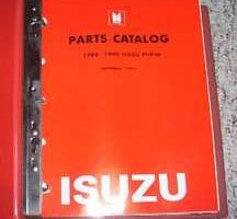 1989 Isuzu Pickup Parts Catalog