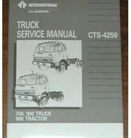 1990 International 700 & 900 Series Truck Chassis Service Repair Manual CTS-4250