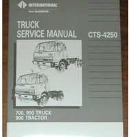 1988 International 700 & 900 Series Truck Chassis Service Repair Manual CTS-4250