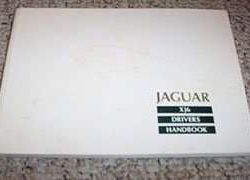 1989 Jaguar XJ6 (XJ40) Owner's Manual