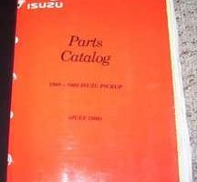 1992 Isuzu Pickup Parts Catalog